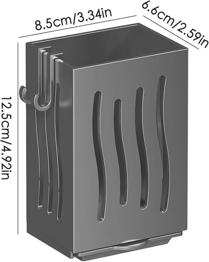 Wall Mounted Cutlery Holder Rack - Chopstick Display Rack | Utensil Drying Rack | Punch- Chopstick Storage Rack | Freestanding Organizer Rack Multifunctional For Spoons And Chopstick