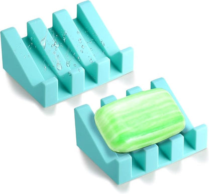 Soap Dish, Bar Soap Holder for Shower for Bathroom, Kitchen, Bathtub, Easy to Clean, Keep Soap Dry, Extend Soap Life