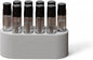 Perfume Sample Organizer for Bathroom or Vanity – Ideal Makeup and Skincare Storage, Desk and Bathroom Counter Organizer, Gift for Her (2mL Pure White - Fits Mini Perfume Samples)