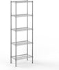 14" Deep x 24" Wide x 74" Height Wire Shelving Kit | 5-Tier | NSF Commercial Storage Rack Unit