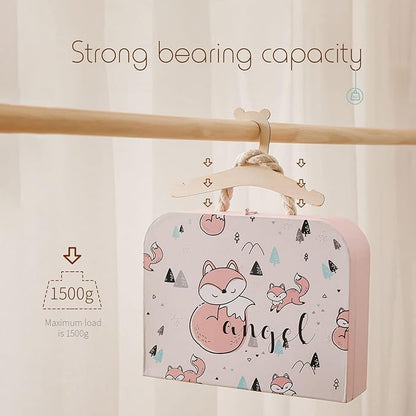 Baby For Creative Wood Hanger 10Pcs Household Organization Hanging Rack For Home Bedroom Toddler Girls Boys Pants Storag Cute Baby Hanger