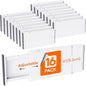 Lifewit 16 Pack 6" High Drawer Dividers 34-56cm/13.5-22" Adjustable Drawer Organizer for Clothes/Utensils, Expandable Drawer Separator in Dresser/Kitchen/Bedroom/Office Organization & Storage White