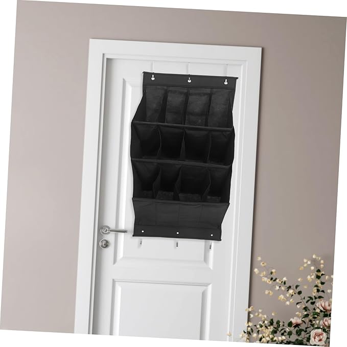 Zerodeko Over the Door Shoe Organizer Wall Mounted Shoe Rack for Compact Spaces Storage for Narrow Doors Closets for Apartments