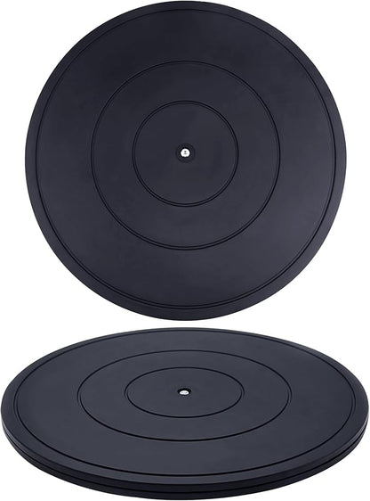 16 inch Turntable Rotating Caster Spinner Non Skid Lazy Susan Heavy Duty 360˚ Rotating Swivel Stand for Model Base/Potted Plants/TV/Monitors/Craft Paintings (1 PCS)