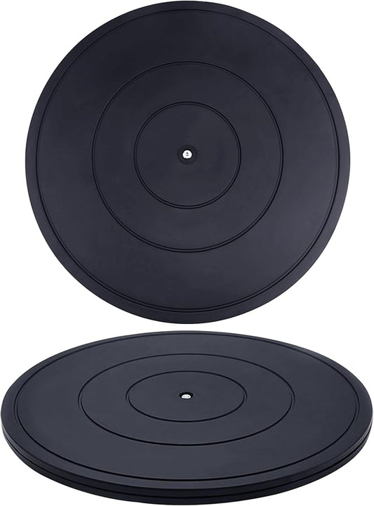 16 inch Turntable Rotating Caster Spinner Non Skid Lazy Susan Heavy Duty 360˚ Rotating Swivel Stand for Model Base/Potted Plants/TV/Monitors/Craft Paintings (1 PCS)