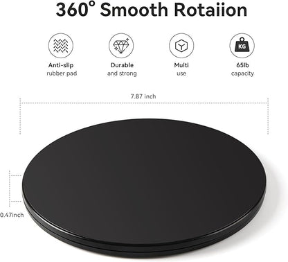 Creality Turntable for 3D Scanner, 3D Scanning Accessories Manual Rotating Platform 7.8in/0.46lb Supports up to 50kg Load for 3D Model 3D Scanning