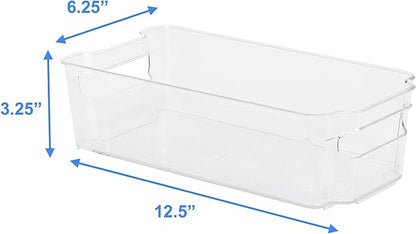 SimpleHouseware Stackable Beverage Can Dispenser + Kitchen Organizer Bin