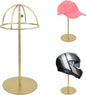 CHADWICK Adjustable Stainless Steel Hat Display Stand - Hollow Golden - Perfect for Home and Boutique Hat Showcasing