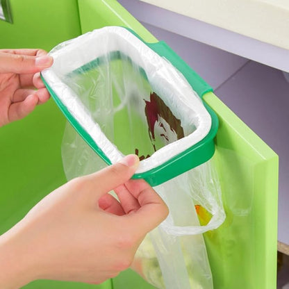Bluelans® Kitchen Cabinet Door Trash Bag Holder Orgnaiser