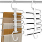 Pants Hangers Space Saving - 2 Pack - Closet Organizers and Storage, Hanger for Jeans Trousers Clothes
