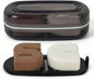 AIMAIAIMAI Shampoo Bar Holder Travel Case for Two Bars – Compatible with Kitsch Solid Shampoo & Conditioner Bars, Large Soap Container for Bathroom or Travel (1 Pack, Black Style A-Large)