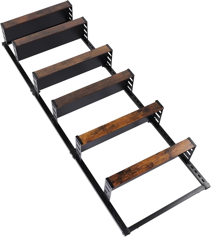 lyrlody 6 Tier Over The Door Pantry Organizer, Pantry Organization and Storage, Hanging Basket Wall Rack Shelves, Seasoning Shelves, Home Kitchen Bedroom Bathroom House Essentials
