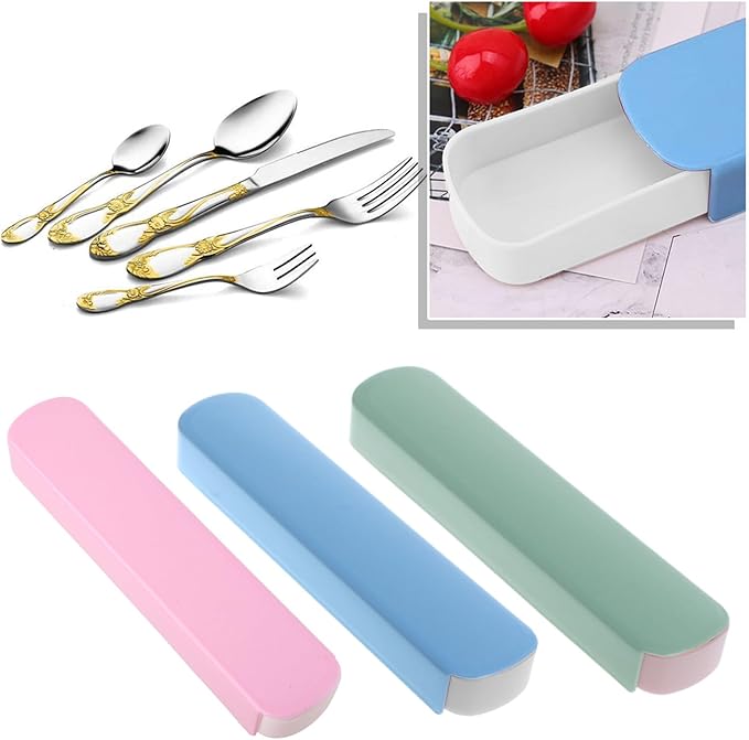 Tableware Storage Box Flatware Travel for Case for Stationery Chopsticks Spoon F Plate Set