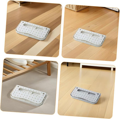 Healifty 2pcs Shoe Rack Hanging Wall Mounted Organizer No-drill Suction Cup -saving Wall-mounted Storage for Shoes Boots Slippers