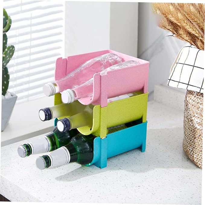 Beer Storage Box Non-skid Fall Drink Box Storage Container Stackable Rack