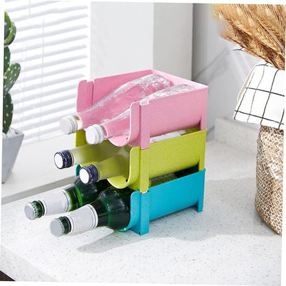 Beer Storage Box Non-skid Fall Drink Box Storage Container Stackable Rack