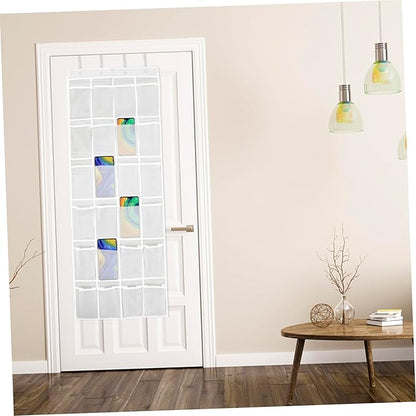 Unomor Hanging Wall Storage Bag Door Storage Organizer Practical Sundries Organizer for Home