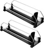 2pcs Sturdy Material Fridge Can Organizer Easy Install Soda Can Dispenser for Refrigerator