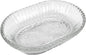 Clear Glass Soap Dish for Cleaner Shower, Oval Bar Soap Holder with Embossed Raised Sides for Bathroom Sink and Kitchen