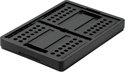 Clax® crate | folding box | basket | 48 qt (12 gal) | black