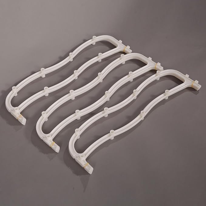 Over The Door Shoe Organizer, Hanging Shoe Rack, Behind The Door Storage, 12 Layers, Holds up to 24 Pairs, Saving Space, Easy to Assemble, Wall-Mounted Shoes Rack for Dorm, Apartment, Entryway, White