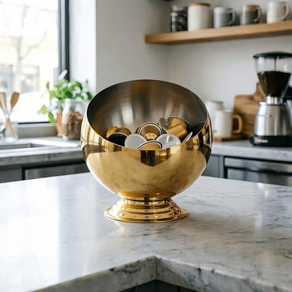 Coffee Pod Holder-Coffee Pod Storage-K Cup Holder-Espresso Pod Holder-Coffee Pod Organizer（GOLD
