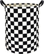 Boys Laundry Basket hamper Kids Hamper Car Toy Organizer Bins for Room Decor,Gift Basket for Bedroom(Racing Flag)