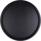 Santa Barbara Design Studio Mango Wood Lazy Susan for Table Top Turntable Charcuterie Board Serving Tray, 15.75" D x 2" H, Black