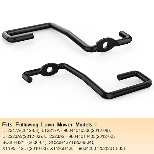 2 Pack 532197258 LH Belt Keeper, Replace 197258, Compatible with Craftsman, Husqvarna, Poulan and Other Brand Ride Mower