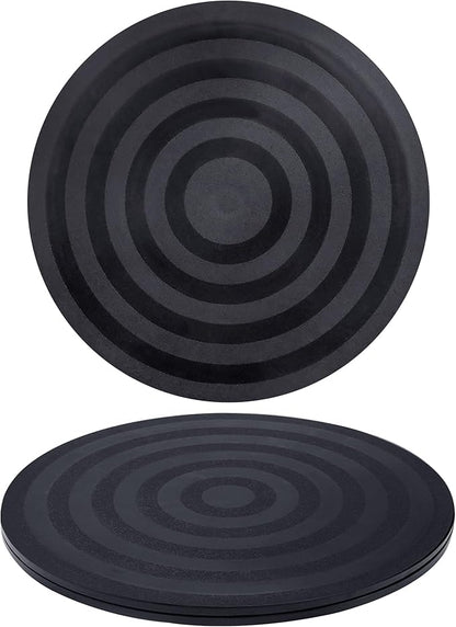 8 inch Turntable Rotating Caster Spinner Non Skid Lazy Susan Heavy Duty 360˚ Rotating Swivel Stand for Model Base/Potted Plants/TV/Monitors/Craft Paintings (1 PCS)