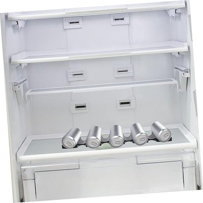 MERRYHAPY Fridge Beer Mat Organizer Space-Saving Beer Storage Rack for Cans Silicone Can Dispenser for Refrigerator Easy to Clean and Stackable Drink Organizer