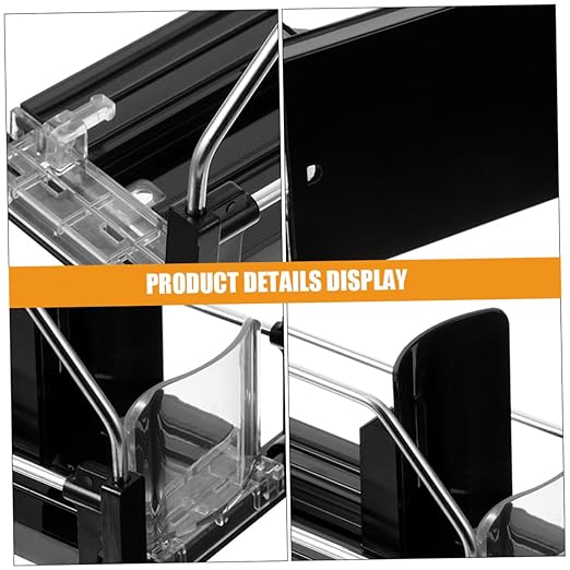 2pcs Beverage Propeller Refrigerator Organizer Soda Dispenser Stand for Fridge Can Dispenser