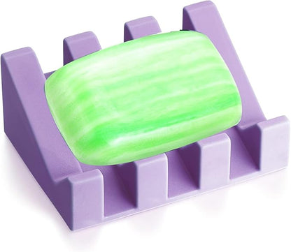 Soap Dish, Bar Soap Holder for Shower for Bathroom, Kitchen, Bathtub, Easy to Clean, Keep Soap Dry, Extend Soap Life