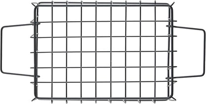 G.E.T. WB-315-MG Heavy Duty Iron Wire Utility Storage Basket/Bin with Handles, 11" x 8" x 8"