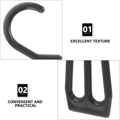 MAGICLULU 20Pcs Shoe Hooks for Wall Hanging Shoe Drying Rack Plastic Hangers Organizer Display Rack for Home Mall and Supermarket Use 7.87X3.38In