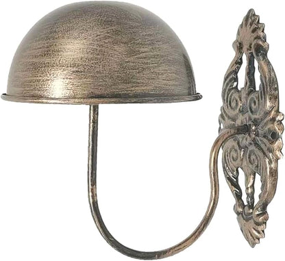 Wall Mounted Hat Wig Display Racks Hat Rack Metal Decorative Hat Stand Hat Holder for Cloakroom Bedroom Hallway Entryway Home