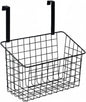 Over-the-Door Storage Rack, Carbon Steel Cabinet Organizer for Kitchen & Bathroom, Hanging Shelf for Pots Pans Towels, No Drilling Required (1 PC)
