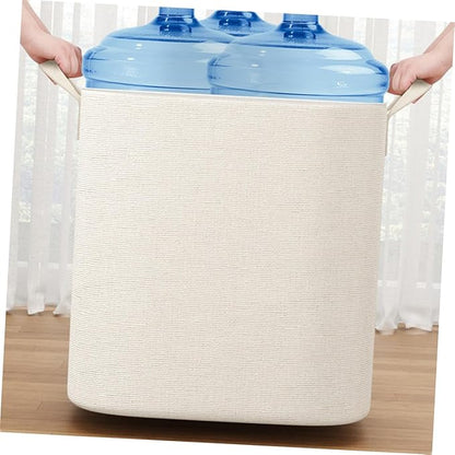 TIDTALEO Storage Bag Comforter Large Bag Organizer Wardrobe Storage Large Zipper Bag Clothes Bag with Zipper Bedding Bag Large Bags for Moving Storage for Closet Cotton Linen Quilt Big Bag