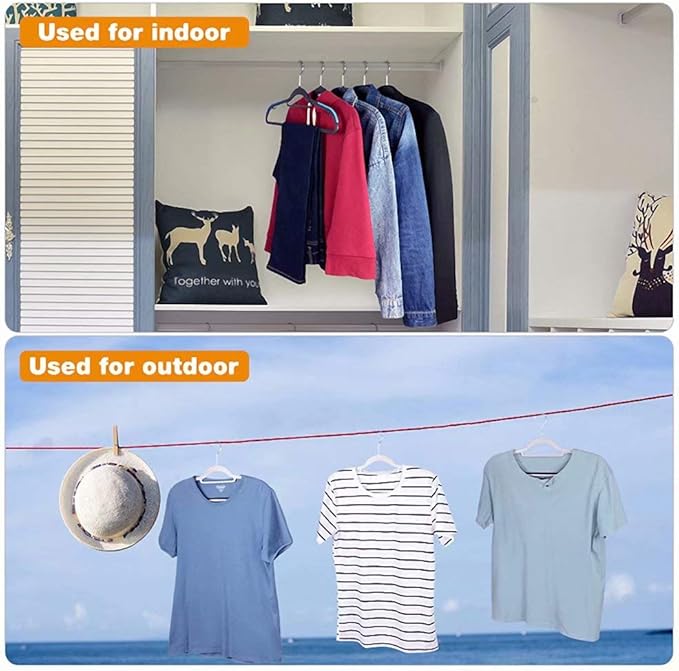 ATOLY Premium Hangers (Pack of 10) Heavyduty- Non Slip Bump Suit Hangers-Space Saving Clothes Hangers, Hangers for Coat, Sweater, Jackets, Pants, Shirts,Pink
