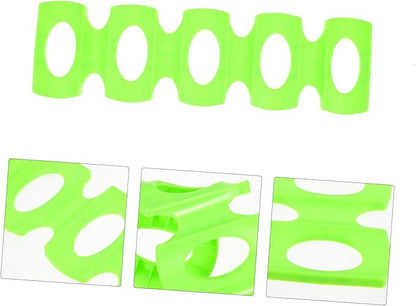 Amosfun 3pcs Beer Organizer Refrigerator Beer Holder Stacking Bottle Holder Beverage Storage Rack Sturdy Silicone Easy to Clean Space Saver