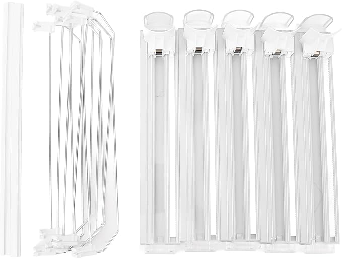 gernie Soda Can Dispenser, NonSlip and SelfPush Beverage Organizer for Shelves (White), gernieiby083dgxv-12