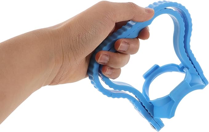 Water Bottle Handle Lifter Heavy Duty Plastic Carrier for Jugs Anti-slip Ergonomic Grip