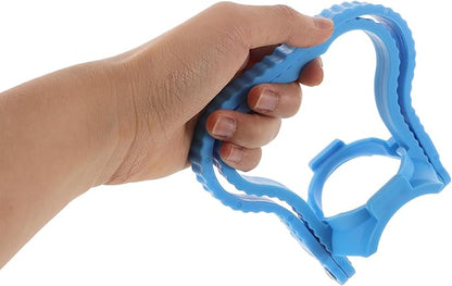 Water Bottle Handle Lifter Heavy Duty Plastic Carrier for Jugs Anti-slip Ergonomic Grip