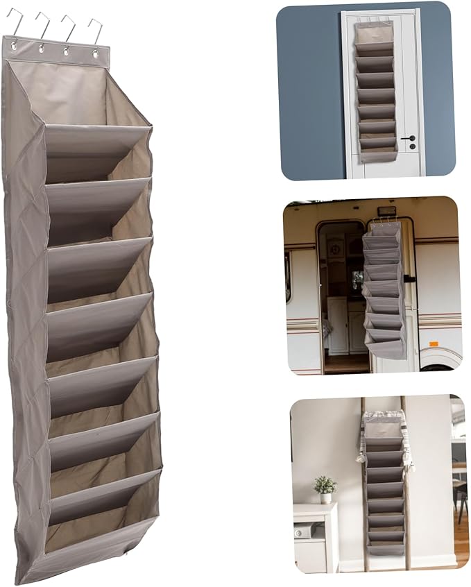 PRETYZOOM Door Back Hanging Storage Bag Over The Door Organizer Lightweight for Efficient Space Saving Home Organization for Shoes Miscellaneous Items