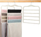 Pants Hangers Space Saving,Organization and Storage for Dorm Room Essentials for College Students Girls,Non-Slip Velvet Hangers,Multifunctional Pant Hanger Closet Organizer for Trousers Scarf-3 Pack
