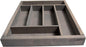 Knork Storage Tray/Flatware Organizer, large, Weathered Gray