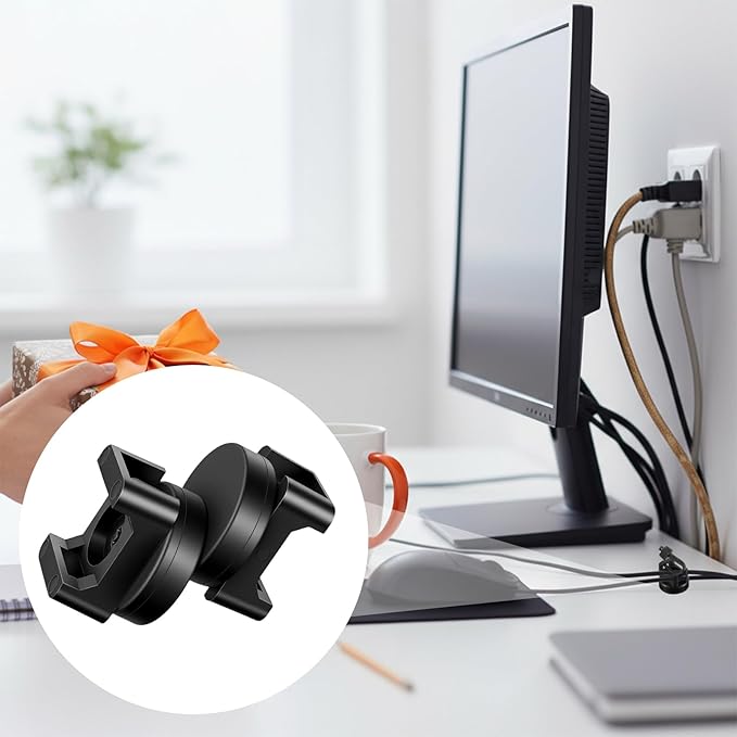 24 PCS Magnetic Zip Tie Mounts, Magnetic Cables Clips Organize and Secure Cable Wires with Powerful Multipurpose Cable Ties Mount Base for Electrical Wire