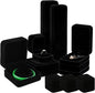 10 Pack Velvet Jewelry Gift Boxes for Bracelet Necklace Pendant Ring Earring Display Case Jewelry Box Storage Organizer Holder for Wedding