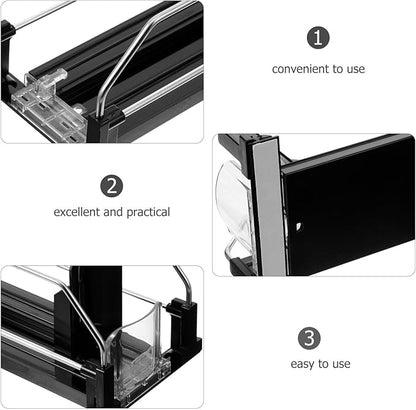 iplusmile Drink Dispenser for Fridge Automatic Pusher Poster Putter Small Refrigerator for Room Beverage Refrigerator Can Organizer Can Dispenser for Refrigerator Soda Machine Metal Drinks