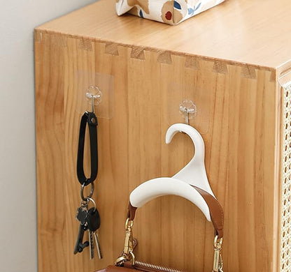 7pcs Purse Hanger, Handbag Organizer Hooks, Handbag Hanger, Hook Bag Rack Holder, Closet Rod Hanger for Bags/Purses Hanging, Bag Collection/Shape Protecting, Space Organizing (BH-001 White)